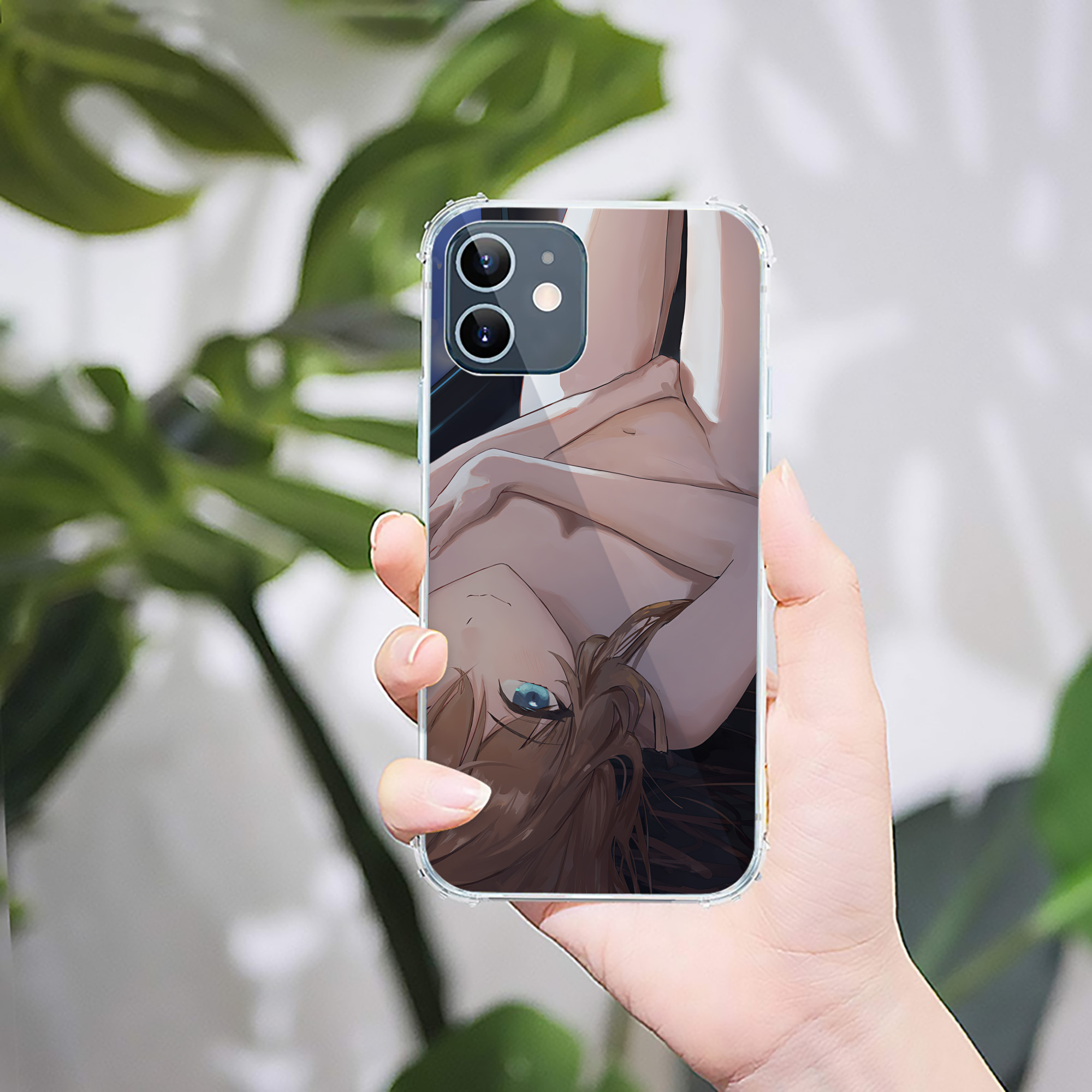 （画像用） EVA 新世紀エヴァンゲリオン 【iPhone 12シリーズ対応】透明スマホケース（クリアソフトケース）